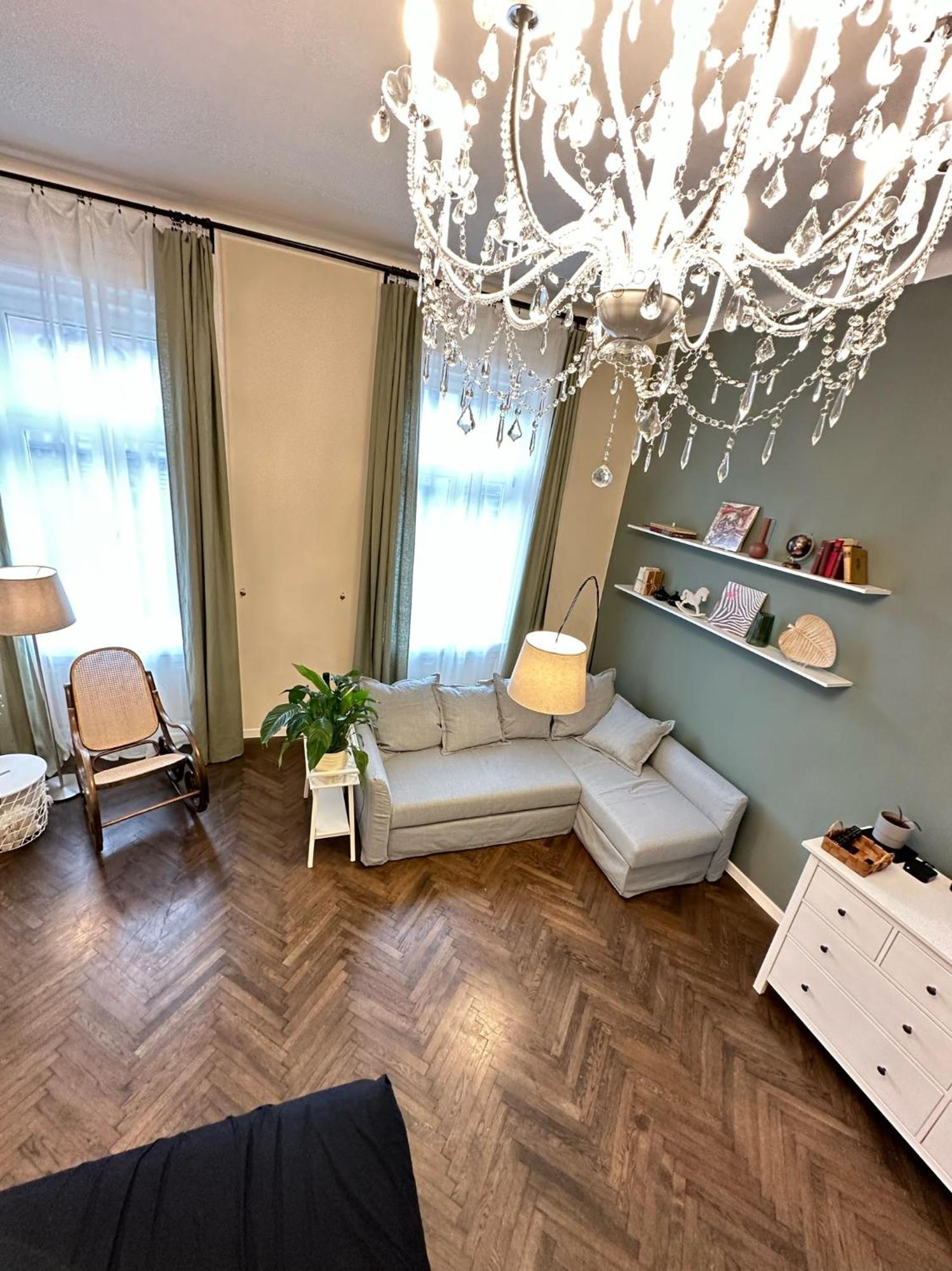 The Spot With Green Chair - Cozy Space Near Danube Budapešť Exteriér fotografie